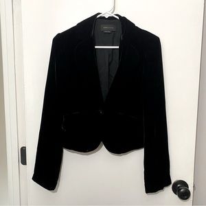 Black Velvet Blazer